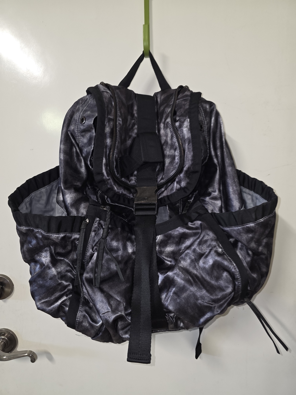 Free With Bundle Lululemon athletica Shiny Charcoal Black Backpack